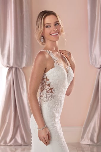 Stella York 6916 Ivory/Porcelain