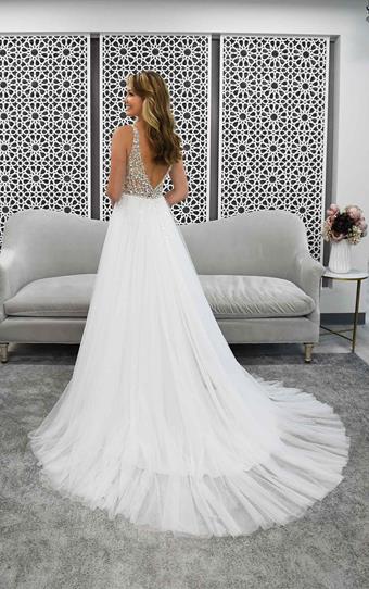 Stella York 7328 Ivory/Silver/Porcelain